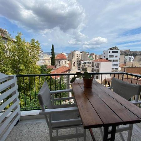 Appartement Mosaics Aprtm In Monastiraki With Acropolis View à Athènes Extérieur photo