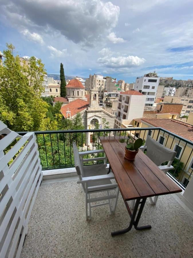 Appartement Mosaics Aprtm In Monastiraki With Acropolis View à Athènes Extérieur photo